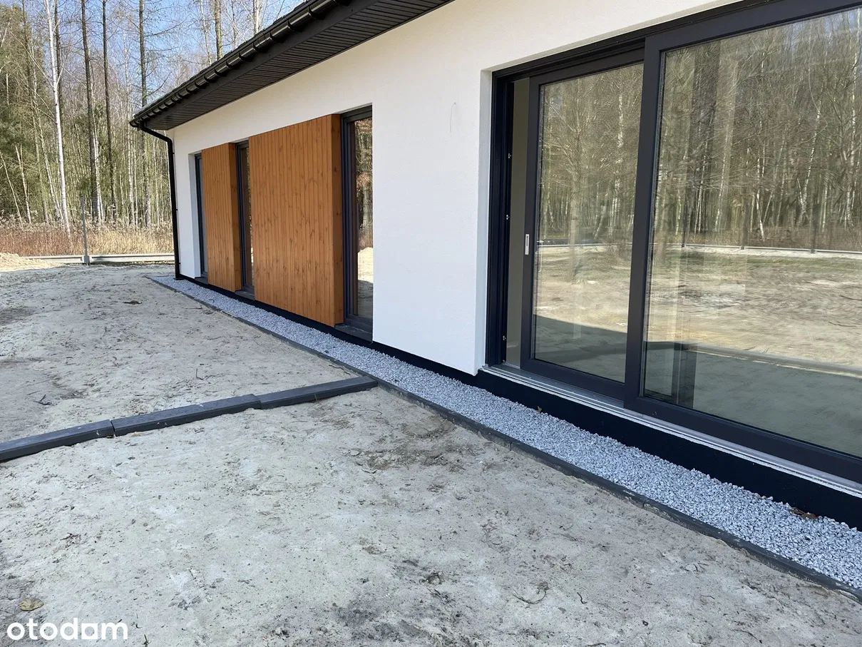 Elewacja domu z bliska